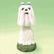Maltese Dog Bobble Head