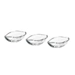 Mikasa Crystal Sway Nut Bowls Set(s) Of 3