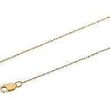 14K Yellow Gold Lasered Titan Gold Rope Chain - 18 inches