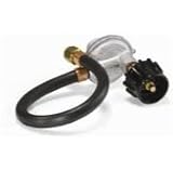 Weber Gas Grill QCC1 Hose and regulator Kit, 14.5