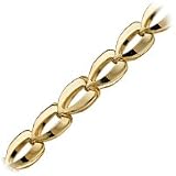 14kt. Gold, 10 Fashion Link Anklet