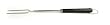 Steven Raichlen Best of Barbecue SR8070 Stainless Telescoping Fork with Black Wood Handle