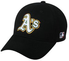 MLB ADULT Oakland ATHLETICS A's Alternate ALL Black Hat Cap Adjustable Velcro TWILL