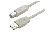 Premium USB Type A - B Cable, 1.0m