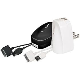 Click here to buy Sonnet Technologies USB Wall Charger USB-to-Dock Cable for iPod (Black) by Sonnet Technologies.