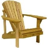 The Bear Chair Kid's Moskoka Adirondack Chair CEDAR (BC150C) by Adirondack Furniture