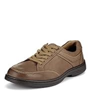 Airflex™ Comfort Wide Fit Leather Side Stripe Shoes