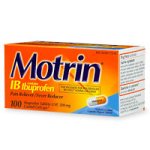 Motrin Ibuprofen Tablets USP, 200 mg, Coated Gelcaps 100 coated gelcaps