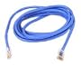 Belkin 25ft 10/100BT CAT5E Patch RJ45M/RJ45M Blue Molded