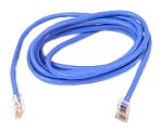 Belkin 25FT 10/100BT Cat5e Patch RJ45M/RJ45M Blue Molded
