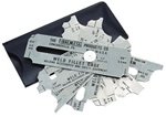 Stainless Steel Weld Fillet Gages 2137IN9YpLL. SL160 Stainless Steel Weld Fillet Gages