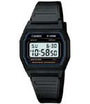 Casio Classic Digital Black Resin Strap Watch, F91W-1