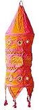 ShalinCraft Lampshades Multicolored Applique Embroidered Fabric Indian-Style (clamp080)