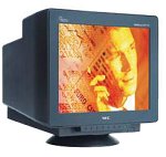 NEC MultiSync FE771SB-BK - Display - CRT - 17 - 1280 x 1024 / 66 Hz - 90 cd/m2 - 0.297 mm - VGA - black