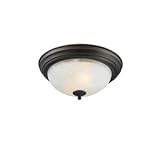 UPC 844375000209 product image for Golden Lighting 1260-11 RBZ Multi-Family Flush Mount, Rubbed Bronze Finish | upcitemdb.com