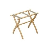 Scheibe Light Walnut Luggage Rack