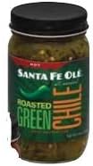 Sante Fe Ole Roasted New Mexico Green Chile Hot Sauce, 16oz (Pack of 6)