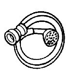 Bath Spray Hose, 5'
