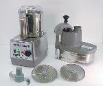 Commercial Food Processor, SS Bowl w/Handle, SS Continuous Feed, Variable Speed