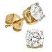 Certified 18kt. Gold, 1/3 ct. tw. Sitara Diamond Earrings