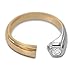 .14CT Round Bezel Set Ladies 14KT Ring