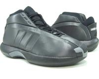 Buy Adidas Mens Crazy 1 Black/Lead Basketball shoe