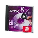 TDK CDRW80TWNL2 CDRW80 Recordable CD