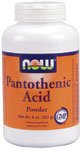 PANTOTHENIC ACID PURE PWD 8 OZ NOW FOODS