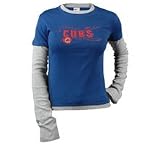 Chicago Cubs Womens Double Layer Long Sleeve Shirt