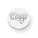 14K St. Louis Rams Round Rams Logo Tie Tac