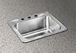 Elkay Celebrity 25x22x10 3 Hole Single Sink DCR2522103