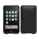 Griffin Technology Elan Form Hard-Shell Leather Case with EasyDock for iPod Nano 4th Generation - Black (6288-NELNFMB)