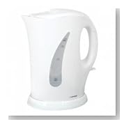 Lloytron E1508WH 1.7 Litre Cordless Low Power Kettle for Caravaners