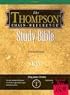 Thompson Chain Reference Bible-KJV