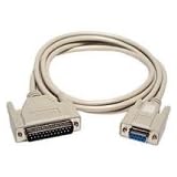 APC - Serial cable - DB-9 (F) - DB-25 (M) - 3 m