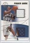 2003-04 Flair Final Edition Power Game Jersey and Patch Gold #JH - Jarvis Hayes/24