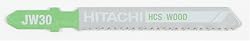 Hitachi 725386 3-Inch Steel Straight Cut For Wood Jig Saw Blade - 5 Pack