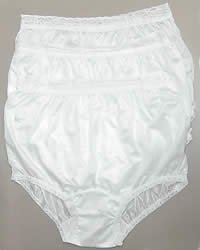 Carole Nylon Lace Trim Briefs #3945
