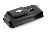 Ledertasche schwarz für doro 334/338gsm Taschen