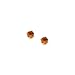 14K Yellow Gold 3 MM Citrine Children's Earring Studs