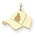 14K Los Angeles Dodgers Med Baseball Cap Pendant