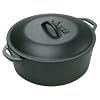 Lodge Logic Pre-Seasoned 5-Quart Dutch Oven with Loop Handles