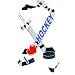 I Love Hockey 8 Ribbon Car Magnet