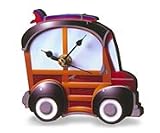 WOODIE SURF ISLAND TIME CLOCK- TROPICAL DECOR