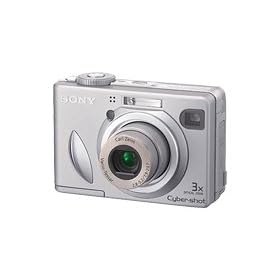 Sony DSC-W5 Cyber-shot Digital Camera - Silver [5MP, 3 x Optical Zoom]