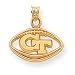 14k Collegiate Georgia Tech Pendant