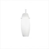 IMAGE OF Bongo Line Voltage Mini Pendant Shade Color: Amber, Adapter Finish: Brushed Nickel, Track Type: Lightolier Series