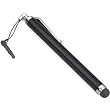 BoddBan - Black Universal Capacitive Touchscreen Stylus Pen for ipad 1, 2 & 3, iPhone 3, 3G, 4, HTC, Tablet pc, PDA's, Asus, Samsung Galaxy, Ipod Touch, Nokia, Sony Ericsson, LG, Motorola Xoom, Mobile Phones, epads and apad, Flytouch Superpad Android and all other Capacitive Touch Screens Devices