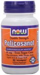 NOW 100% Natural POLICOSANOL 20 mg, 90 Vcaps - from Sugar Cane