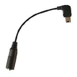 Stereo Audio Converter 11pins to 3.5mm Stereo Head Jack Converter  Angled Connector for HTC Fuze